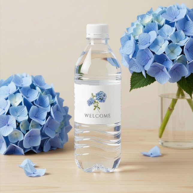 Willkommen | Chic Blaue Hortensien-Hochzeit (Von Creator hochgeladen)
