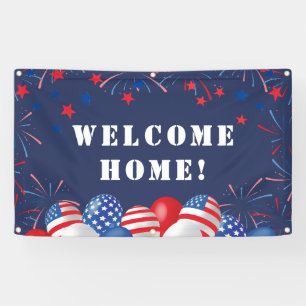 Willkommen daheim Militär Armee Patriotisch Banner