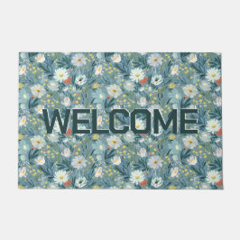 Willkommen Daisy Meadow Fußmatte