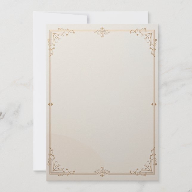 Willkommen Einladung (Vorderseite)