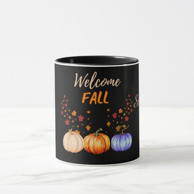WILLKOMMEN FALL VIBES TASSE (Zentrum)