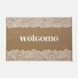 willkommen fußmatte