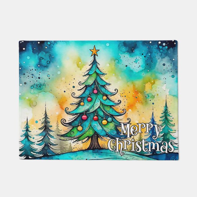 Willkommen | Glückliche Ferien, Alle Fußmatte (Vorderseite)