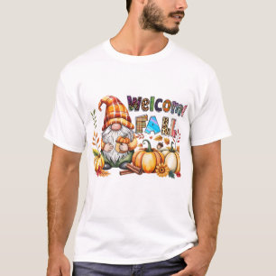 Willkommen Herbst Gnome Klassisches T-Shirt.png T-Shirt