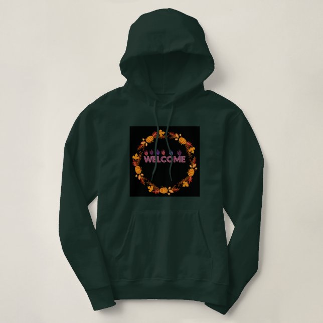 Willkommen Hoodie (Design vorne)
