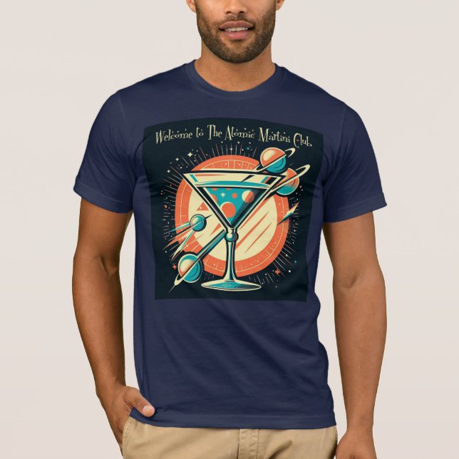Willkommen im Atome Martini Club Age T-Shirt (Vorderseite)