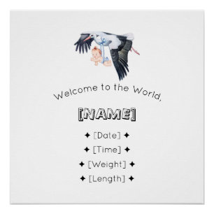 Willkommen im Bab von World Individuelle Name & Bi Poster