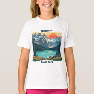Willkommen im Banff National Canadian Park T-Shirt