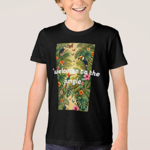 Willkommen im Dschungel-T - Shirt - Tropischer Wil