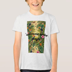 Willkommen im Dschungel-T - Shirt - Tropischer Wil