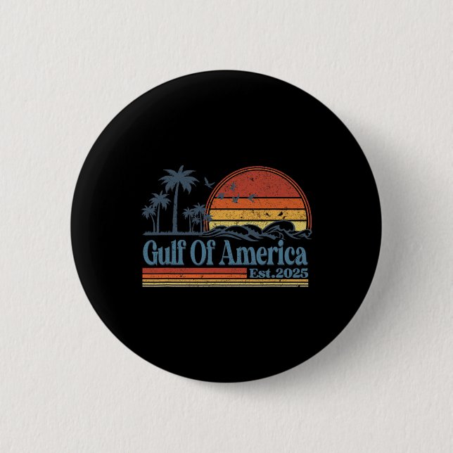 Willkommen im Golf von Amerika - Golf von Mexiko 2 Button (Vorderseite)