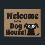 Willkommen im Hundehaus Funny Doormat Fußmatte<br><div class="desc">Diese niedliche Begrüßungsmatte lasse allen Besuchern, die wissen, dass sie in die Hundezone eintreten! Die Doormat verfügt über eine lustige Silhouette mit dem Text: Willkommen im Hundehaus! Diese lustige Türmatte wird die Gäste auf Ihrer Zuhause begrüßen, während sie sie gelassen haben, dass sie ins "Hundehaus" geschickt worden sind! Großartiges Geschenk...</div>