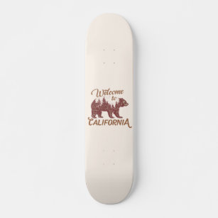 Willkommen im kalifornischen Bärenwald Skateboard