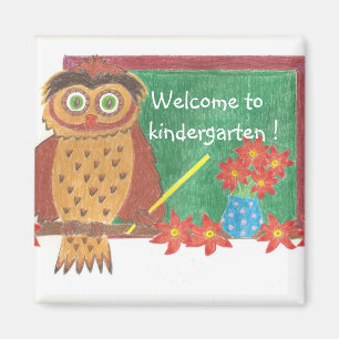 Willkommen im Kindergarten ! Magnet