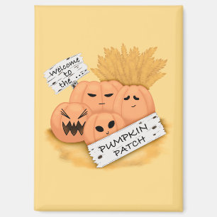 Willkommen im Pumpkin Patch Magnet