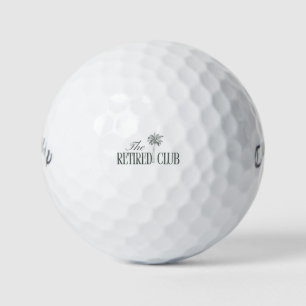Willkommen im Rentnerclub - Lustiges Rentnergesche Golfball