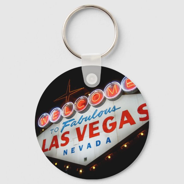 Willkommen im Schlüsselanhänger von Vegas (Vorderseite)