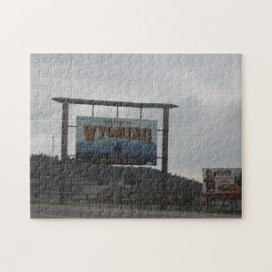 Willkommen im Wyoming Jigsaw Puzzle
