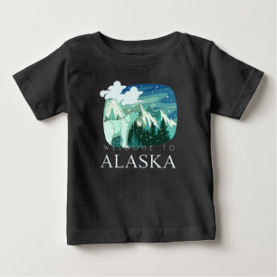 Willkommen in Alaska Baby T-shirt