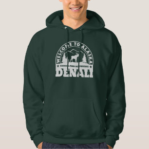 Willkommen in Alaska. Denali-Logo Hoodie