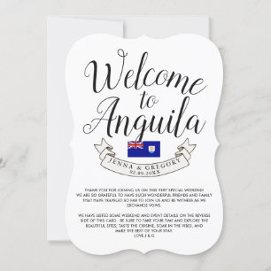 Willkommen in Anguilla   HOCHZEIT IN URLAUBSORT Einladung
