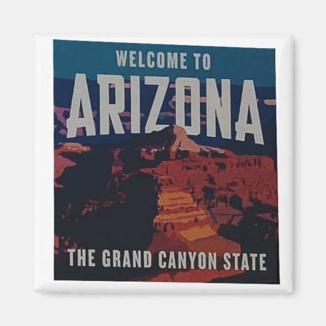 Willkommen in Arizona Magnet (Vorne)