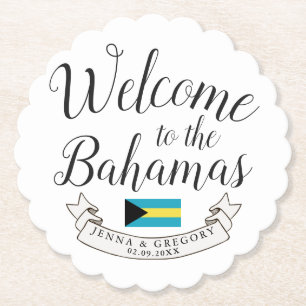Willkommen in Bahamas   HOCHZEIT IN URLAUBSORT Untersetzer