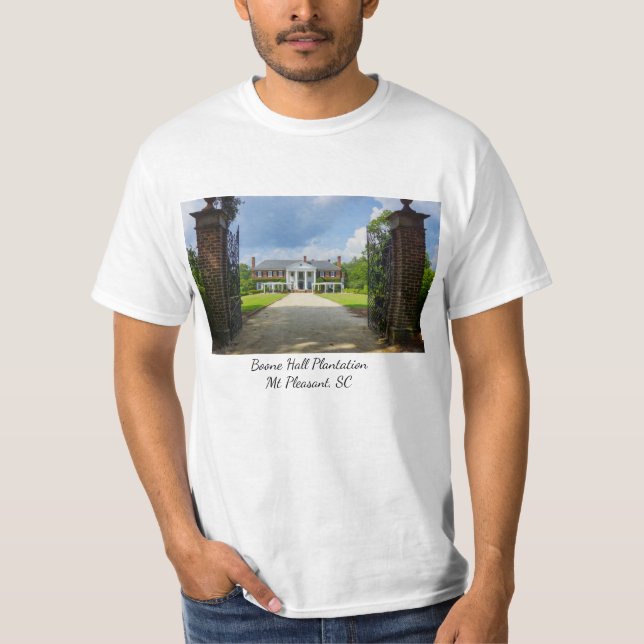 Willkommen in Boone Hall T-Shirt (Vorderseite)