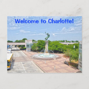 Willkommen in Charlotte! Postkarte