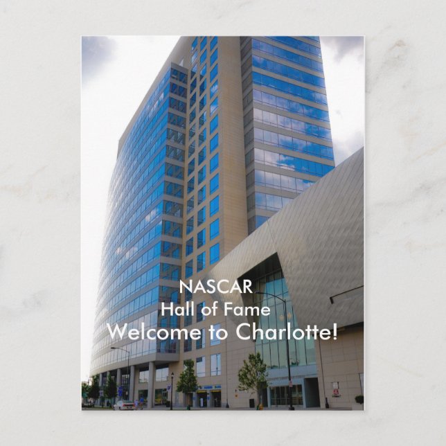 Willkommen in Charlotte! Postkarte (Vorderseite)