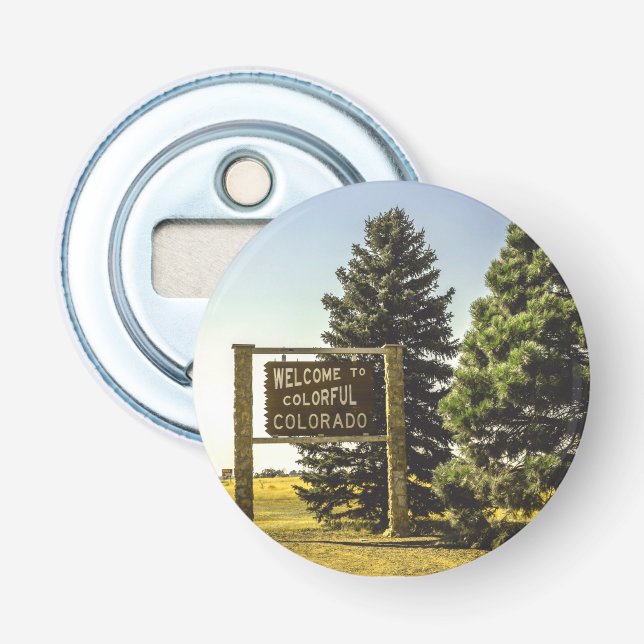 Willkommen in Colorado Flaschenöffner (Vorderseite)