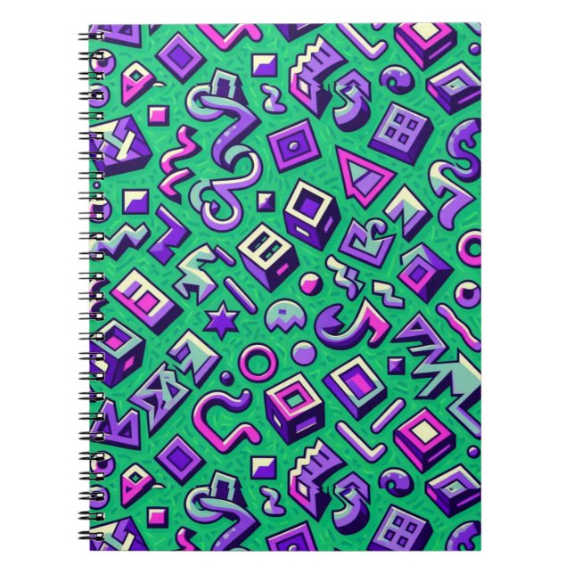 Willkommen in den 90er Jahren Notizblock (Vorderseite)