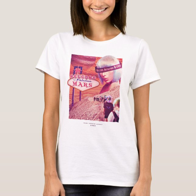 Willkommen in den Mars T-Shirt (Vorderseite)