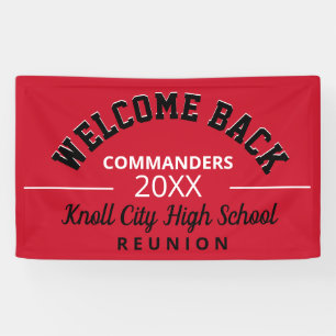 Willkommen in den Schulfarben! Wiedersehen-Banner Banner