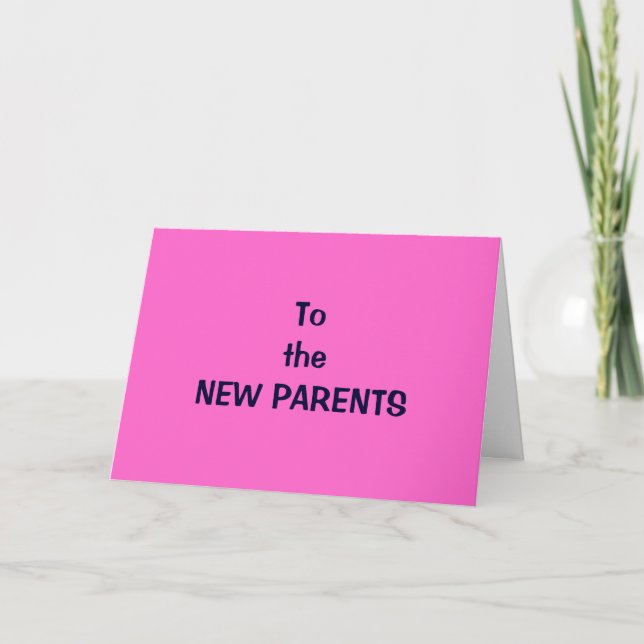 WILLKOMMEN IN DER BABYKARTE "CHANGING WOLRD" KARTE (Vorderseite)