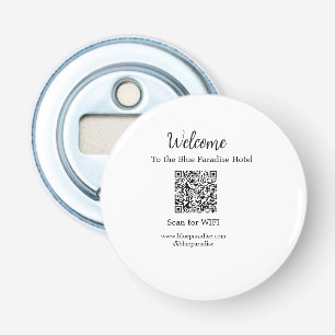 Willkommen in der Hotelrestaurant Villa Scan QR WI Flaschenöffner