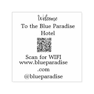 Willkommen in der Hotelrestaurant Villa Scan QR WI Permastempel