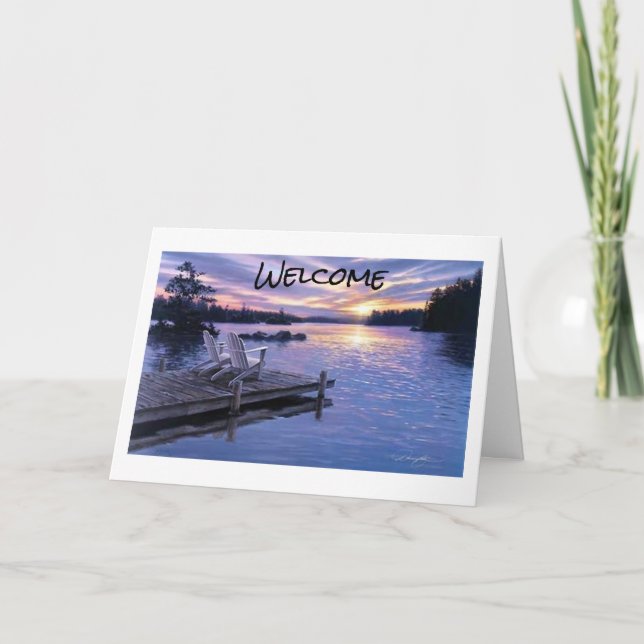 ***WILLKOMMEN IN DER NACHBARSCHAFT*** KARTE (Vorderseite)