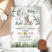 Willkommen in der Pack Forest Wolf Kinderdusche
