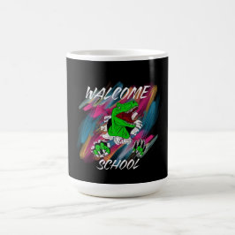 WILLKOMMEN IN DER SCHULE ZURÜCK IN DIE SCHULE KAFFEETASSE