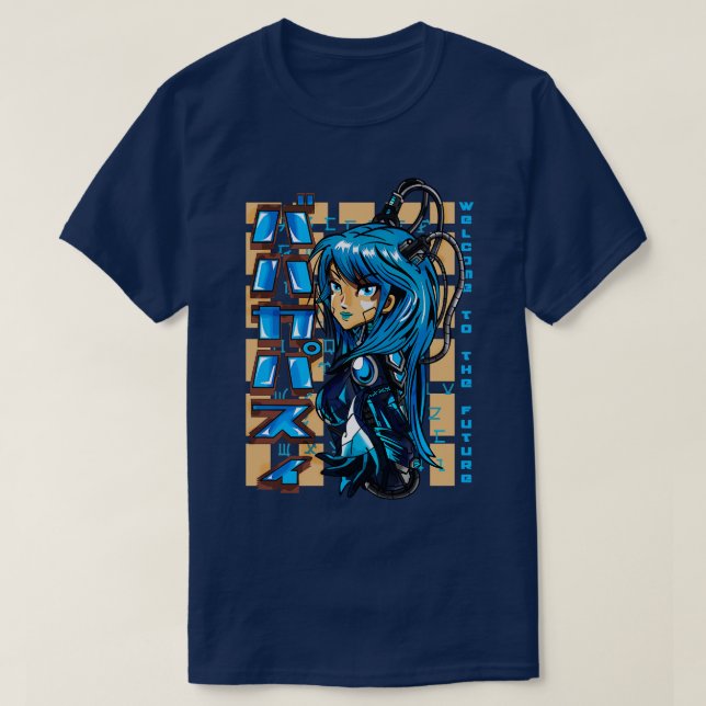 Willkommen in der Zukunft T-Shirt (Design vorne)