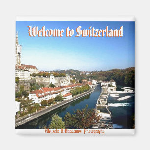 Willkommen in die Schweiz (Mojisola ein Gbadamosi) Magnet