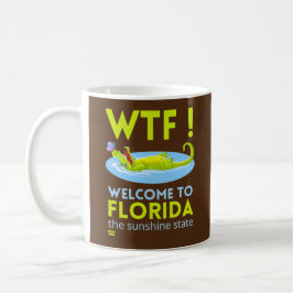 "WILLKOMMEN IN FLORIDA" lustig     Kaffeetasse