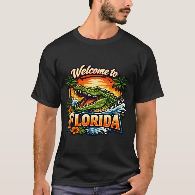 Willkommen in Florida T-Shirt (Vorderseite)