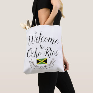 Willkommen in Jamaika  Hochzeit in Urlaubsort Tasche