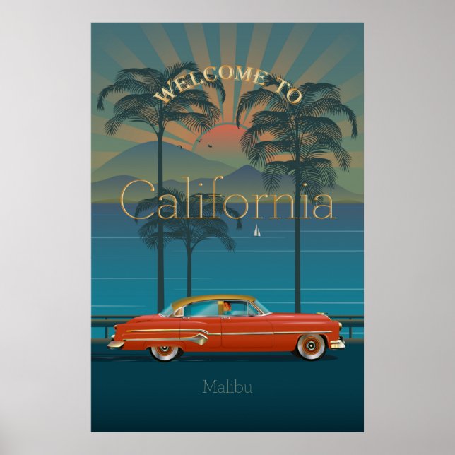 Willkommen in Kalifornien Poster (Vorne)
