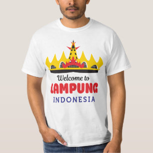 Willkommen in Lampung - Indonesien T-Shirt