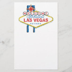 Willkommen in Las Vegas Briefpapier