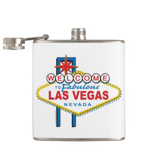 Willkommen in Las-Vegas Flachmann