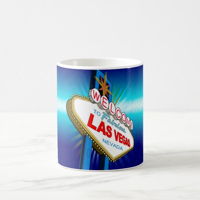 Willkommen in Las Vegas Kaffeetasse (Mittel)